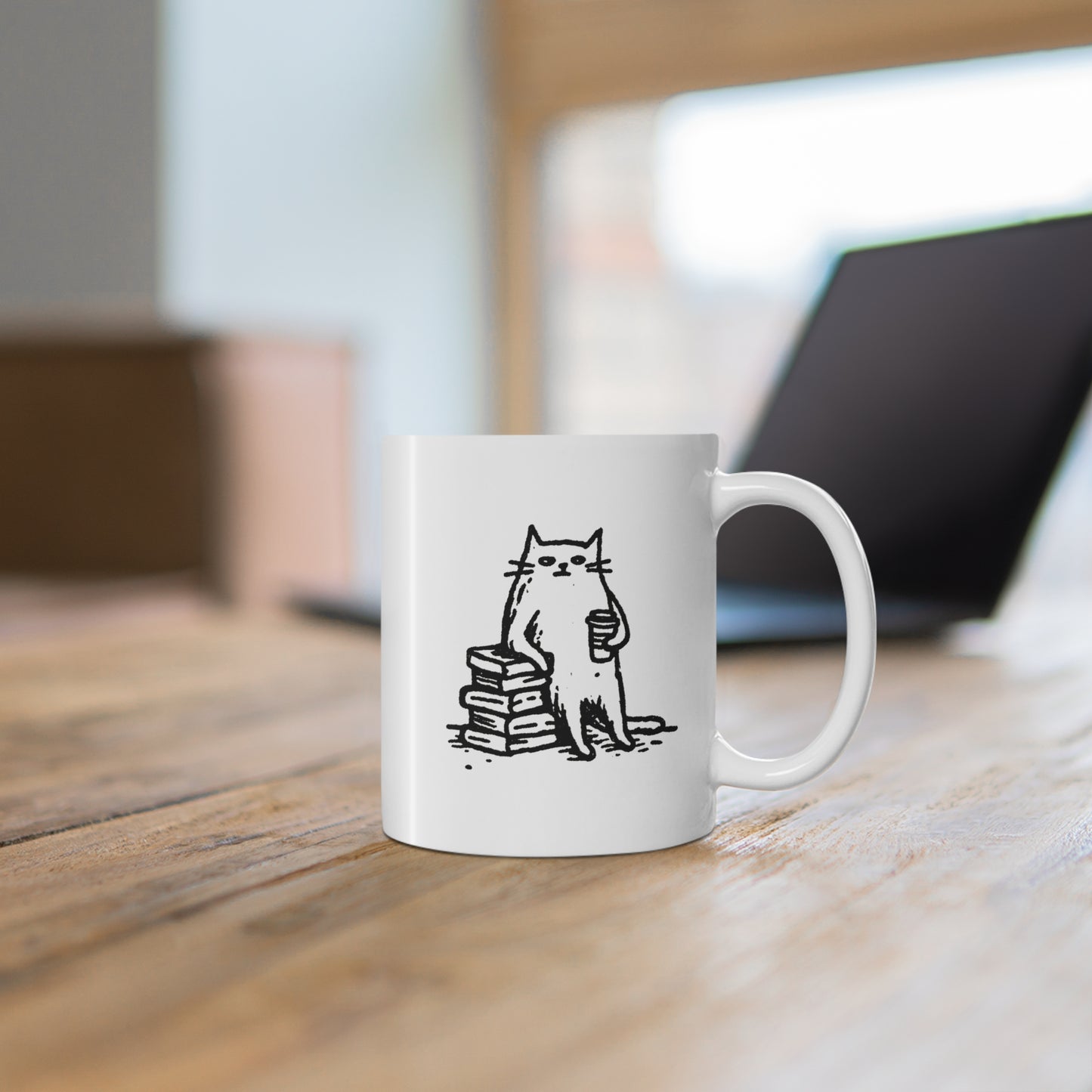 Morning Mood Cat Mug
